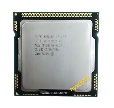 Intel Core i5-680 CPU Dual-Core 3.6GHz / 4MB LGA1156 SLBTM Processor 73W Tested - Image 1 of 3