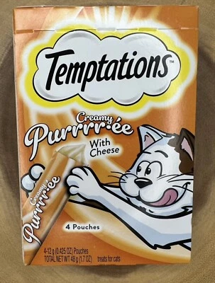 Temptations Creamy Purrree With Cheese, Brand New Factory Direct, Free Shipping - Image 1 of 4