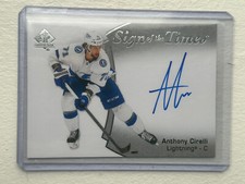 2021-22 SP Authentic Sign of the Times Auto Anthony Cirelli #SOTT-AC