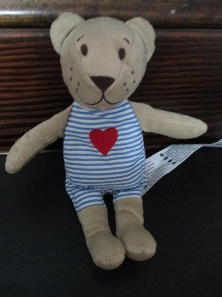 NOVO - 9” IKEA Fabler Bjorn ursinho de pelúcia coração vermelho pelúcia recheado Dia dos Namorados - Imagem 1 de 1