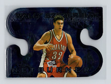 1999 Press Pass - Net Burner #NB-24 Wally Szczerbiak (RC) - Miami of Ohio