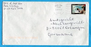 EUROPA - VISITATE L'ITALIA E.0,75 ISOLATO su lettera per la GERMANIA (260832) - Imagen 1 de 1