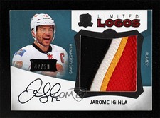 2012-13 Upper Deck The Cup Limited Logos /50 Jarome Iginla #LL-JI Auto HOF
