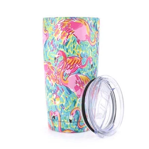 20oz Stainless Steel Tumbler Slider Lid Vacuum Insulated Travel Cup Coffee Mug - Picture 1 of 6