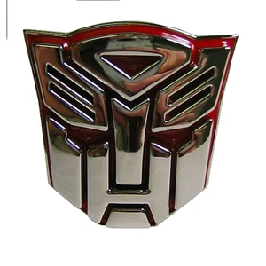 Hasbro Transformers Belt Buckles Red Metal Original Halloween Cosplay Men Women - Picture 1 of 12
