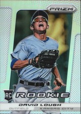 2013 Panini Prizm Prizms Kansas City Royals Baseball Card #243 David Lough