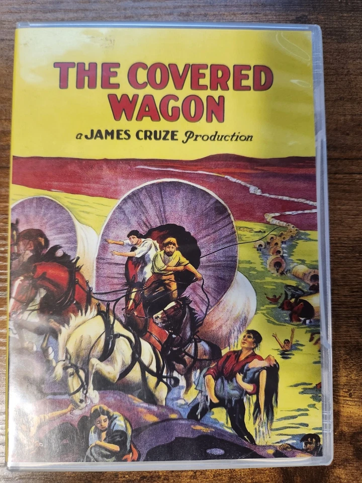 THE COVERED WAGON CLASSIC WESTERN SILENT MOVIE DVD 1923 RARE OOP KINO LORBER - Image 1 of 3