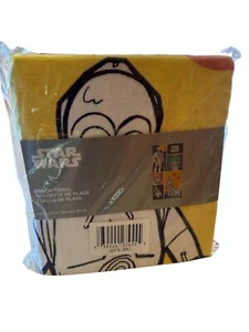 Star Wars Disney Beach Towel Darth Vader Boba Fett 3PO R2-D2 & Millennium Falcon - Bild 1 von 10