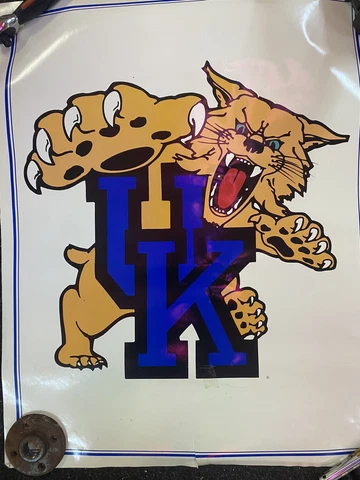 KY University of Kentucky Wildcats Poster —no reserve Cover