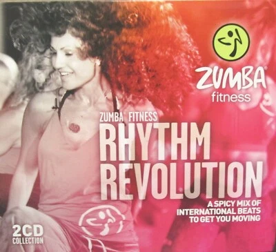 ZUMBA FITNESS RHYTHM REVOLUTION NEW! 2 CD,Salsa,Cumbia,Reggaeton, Latin, Samba - Image 1 of 4