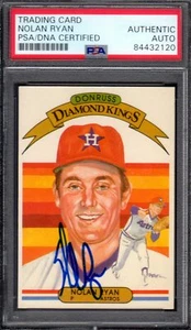 1982 DONRUSS DK #13 Nolan Ryan  ASTROS SIGNED AUTOGRAPH CARD PSA / DNA AUTHENTIC - Picture 1 of 2