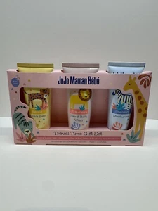 Jojo Maman Bebe Travel Time Gift Set Bubble Bath, Hair & Body Wash, Moisturizer - Picture 1 of 9