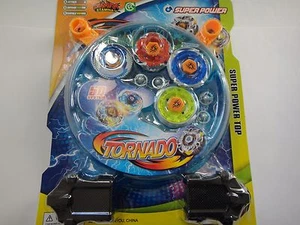 4D Lian Fa Metal Fusion Beyblade Clash Tornado Super Power Top Set Brand new - Picture 1 of 1