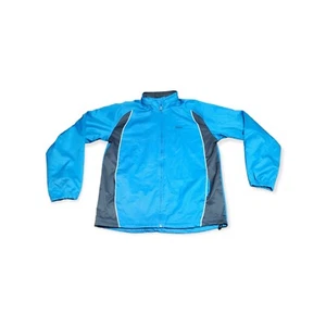 Mens Reebok Windbreaker Adjustable Full Zip Jacket Size Medium - Picture 1 of 6