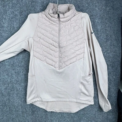 Chaqueta de correr híbrida Nike Therma-Fit Running Division para mujer talla XS rosa Foto 1 de 4