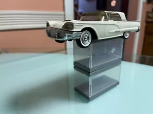 WHITE-CLOUD! (REPAINTED) AMT PROMO (FRICTION DRV) OFF WHT '58 FORD THUNDERBIRD - Picture 1 of 11