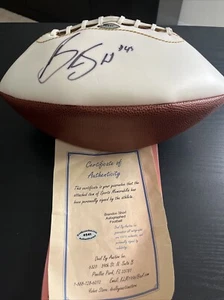 Brandon Short Autographed Football W/ COA. Football Legend. Great Price!! - Picture 1 of 4