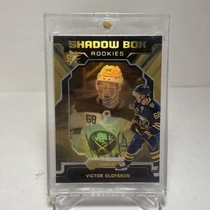 2019-20 SPx Shadow Box Rookies /150 Tier 1 Victor Olofsson #S-VO Rookie Auto RC - Picture 1 of 2