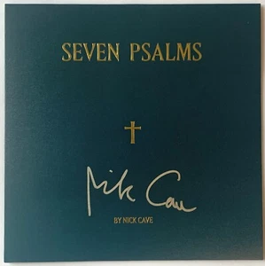 Álbum firmado por Nick Cave Seven Psalms the bad seeds vinilo certificado de autenticidad Beckett - Imagen 1 de 12