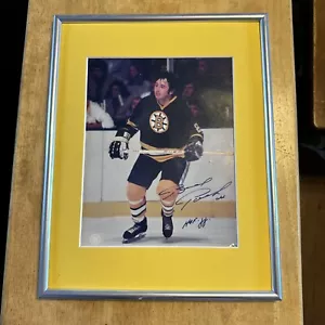 Brad Park 2010 autógrafo firmado 9,5x7,5 foto equipo Boston Bruins con certificado de autenticidad - Imagen 1 de 4