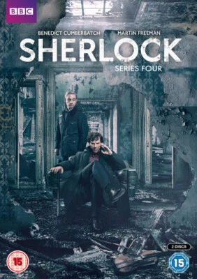Sherlock: Series 4 DVD (2017) Benedict Cumberbatch cert 15 2 discs Amazing Value - Image 1 of 2