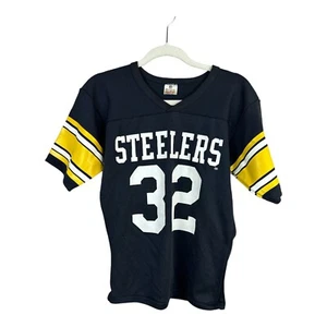 Vintage Pittsburg Steelers Trikot Erwachsene Small Rawlings #32 Franco Harris Football - Bild 1 von 7