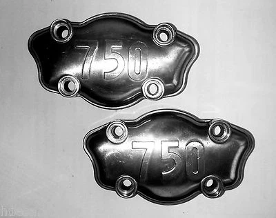 Ducati Bevel Roundcase 750 GT Sport SP SS Cam Camshaft Support Block Cover SET - Изображение 1 из 2