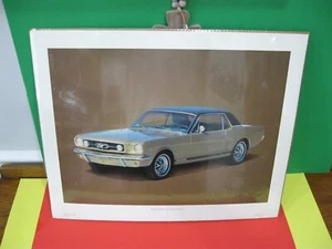 1982 POWER GRAPHICS 1965 FORD MUSTANG GT PRINT BY GARY PESNELL - Picture 1 of 3