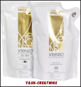 L'OREAL X-TENSO-EX cremebeständiges haarrebonding gerade perm set - (125 ml x 2) - Bild 1 von 3