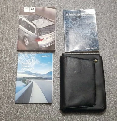 BMW SERIE 3 AVANT E91 2004-11 MANUALI LIBRETTI ISTRUZIONI MANUTENZIONE ORIGINALI - Immagine 1 di 4