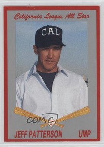 1992 Cal League California League All-Stars Jeff Patterson #27