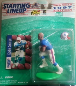 Nuevo 1997 Eddie George Oilers alineación inicial NFL SLU Kenner Hasbro sellado - Imagen 1 de 4