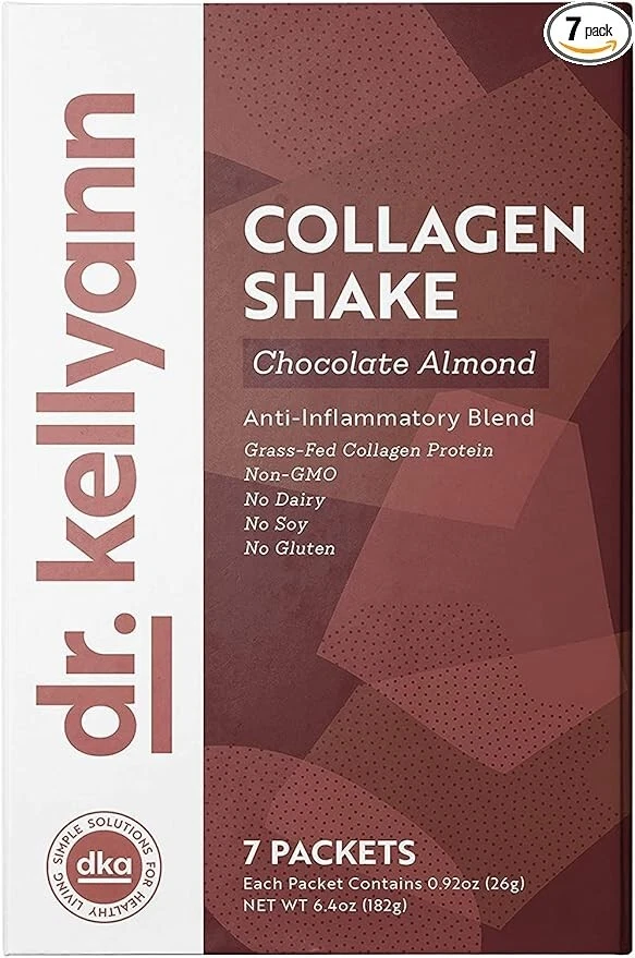 Dr. Kellyann Keto шоколад миндаль коктейли - 100% трава кормили коллаген белок - Изображение 1 из 1