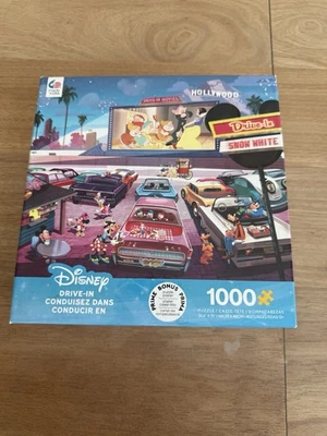 Rompecabezas Disney Drive-In Blancanieves 1000 piezas - Mickey & Friends completo Foto 1 de 4
