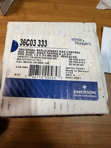 Brand New White Rodgers 36C03-333 Standing Pilot Gas Valve 1/2'' x 3/4'' Gas/LP - Picture 1 of 10