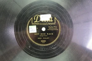 Red Foley - DECCA 46286 - Hot Rod Race & Smoke On The Water No. 2 - Imagen 1 de 2