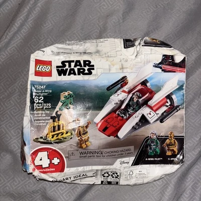 *DAMAGED BOX* NEW SEALED LEGO STAR WARS 75247 Rebel A-Wing Starfighter - Image 1 of 4