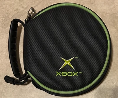 Microsoft Original XBOX 24 Disco Juego CD DVD Viaje Almacenamiento Estuche de Transporte OEM Foto 1 de 4
