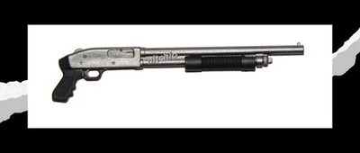 Mezco One:12 The Crow – PUMP ACTION SHOTGUN 1/12 Scale Fodder - Image 1 of 4