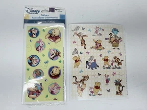 Winnie The Pooh Disney Hallmark Stickers 4 Sheets Sealed & Bonus Sheet Vintage - Picture 1 of 7