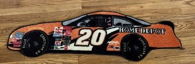 Tony Stewart #20 Nascar Home Depot Joe Gibbs alfombra de carreras alfombra 36”x12” Foto 1 de 4