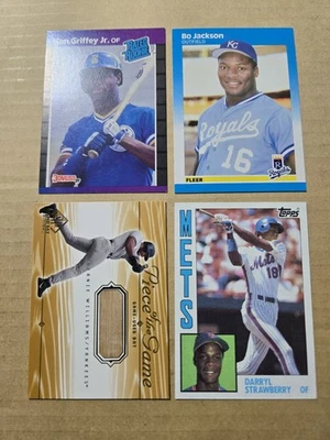 LOTE 80-00 RC HOF (4)(B9) JACKSON GRIFFEY WILLIAMS-BAT STRAWBERRY!!! Foto 1 de 4
