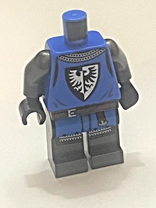 LEGO Black Falcon Knight Torso & Legs Castle 973pb4202c01 970c00pb1172 New - Bild 1 von 1