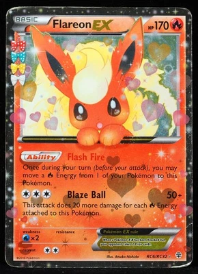 Flareon EX #RC6 HP Pokemon Card - Image 1 of 3