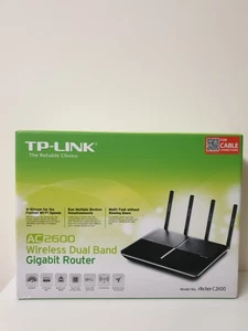 TP-LINK Archer C2600 Wireless Dual Band Gigabit Router Boxed - Picture 1 of 24