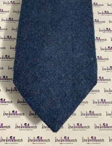 Rare BROOKS BROTHER Navy 100% Wool Design Tie (New With Minor Flaw) - Picture 1 of 4