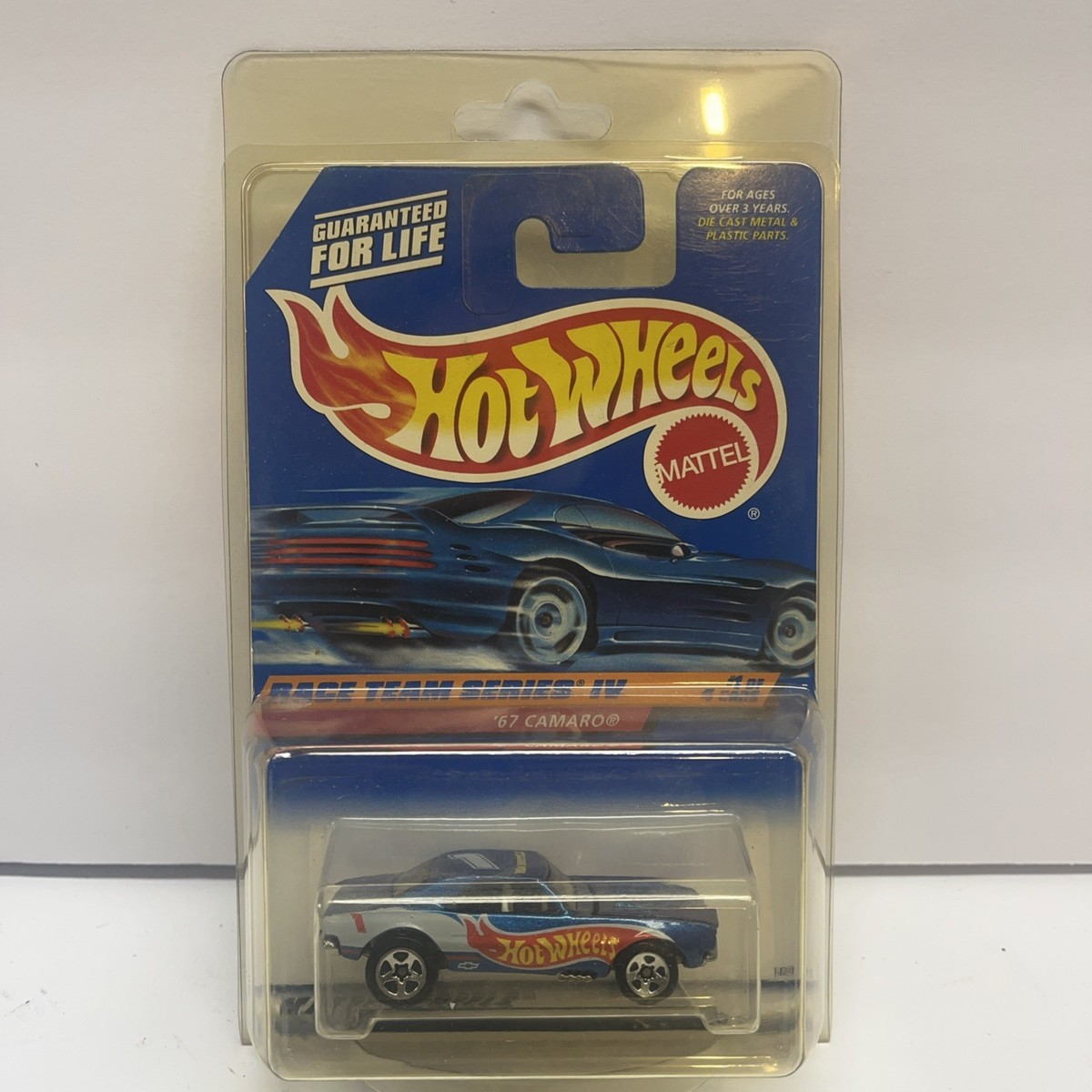 Hotwheels 67 Camaro 1982 In Contemporary Manufacture Diecast