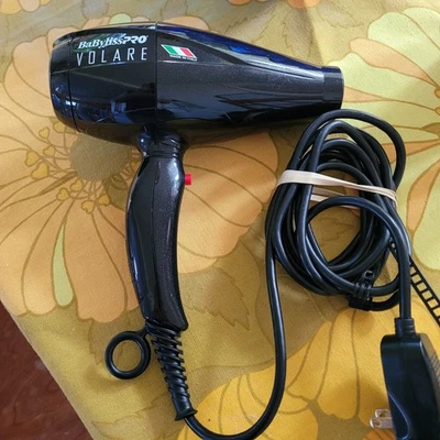 BaByliss Pro Volare Nano Titanium Professional Hair Dryer Black #BVOL1 - Image 1 of 4