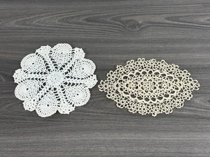 "Juego de 2 tapetes - tapete blanco de 7"" y tapete beige de 8,5""" - Imagen 1 de 12