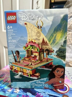 * RETIRED *LEGO Disney Princess Moana's Wayfinding Boat Toy( 43210) BRAND NEW!! - Image 1 of 4